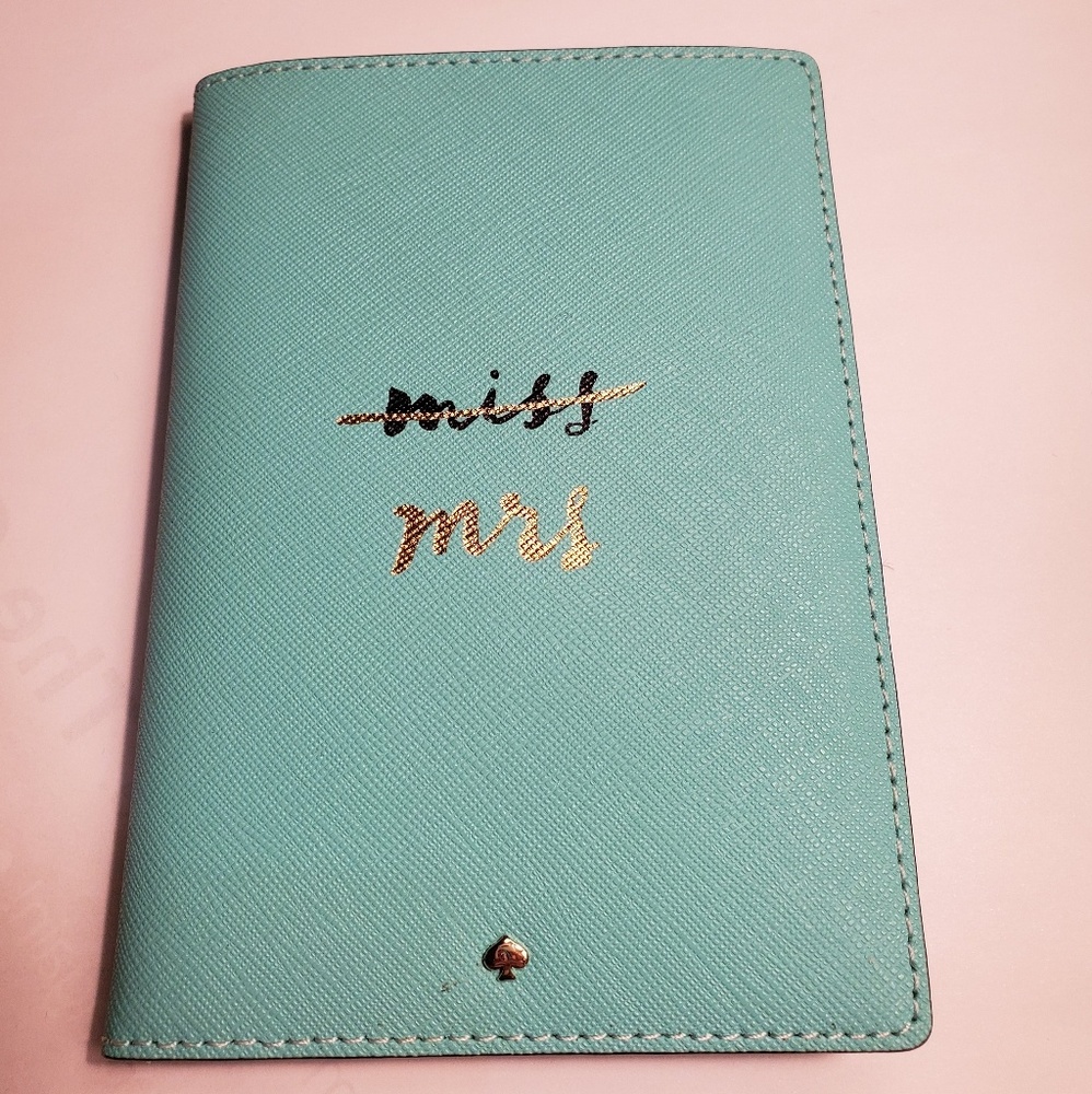 Kate spade bridal passport holder. New, never used